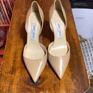 Jimmy Choo Nude Pumps